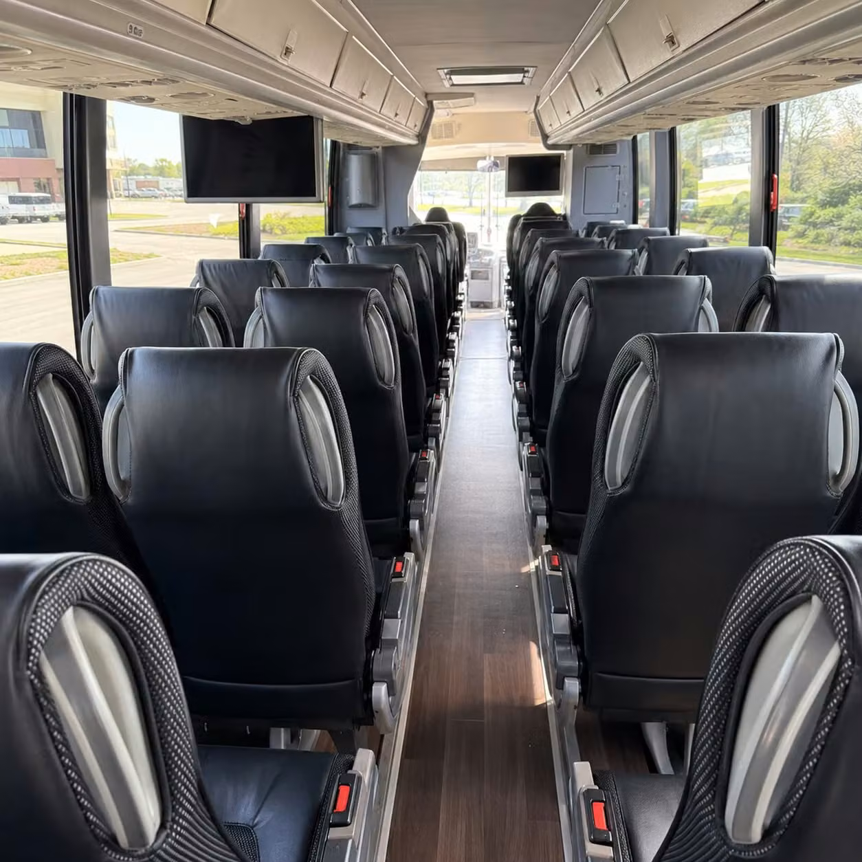 jacksonville charter bus interior