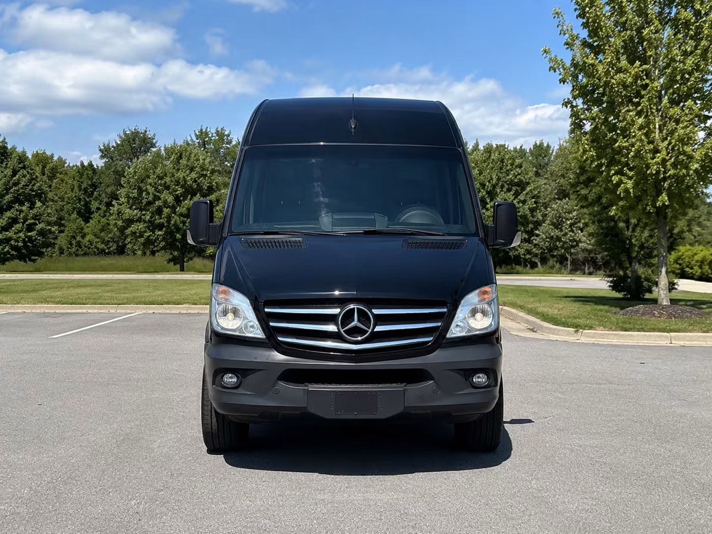 sprinter van with driver